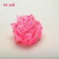 Factory Supply Mesh Pouf Shower Body Sponge Exfoliating Body Scrub 4