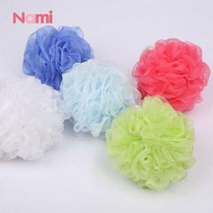 New Style Luffa Customized Mesh Material Massage White Bath Sponge