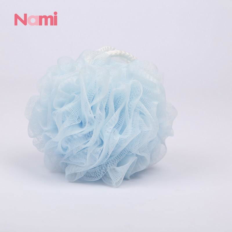 New Style Luffa Customized Mesh Material Massage White Bath Sponge 5