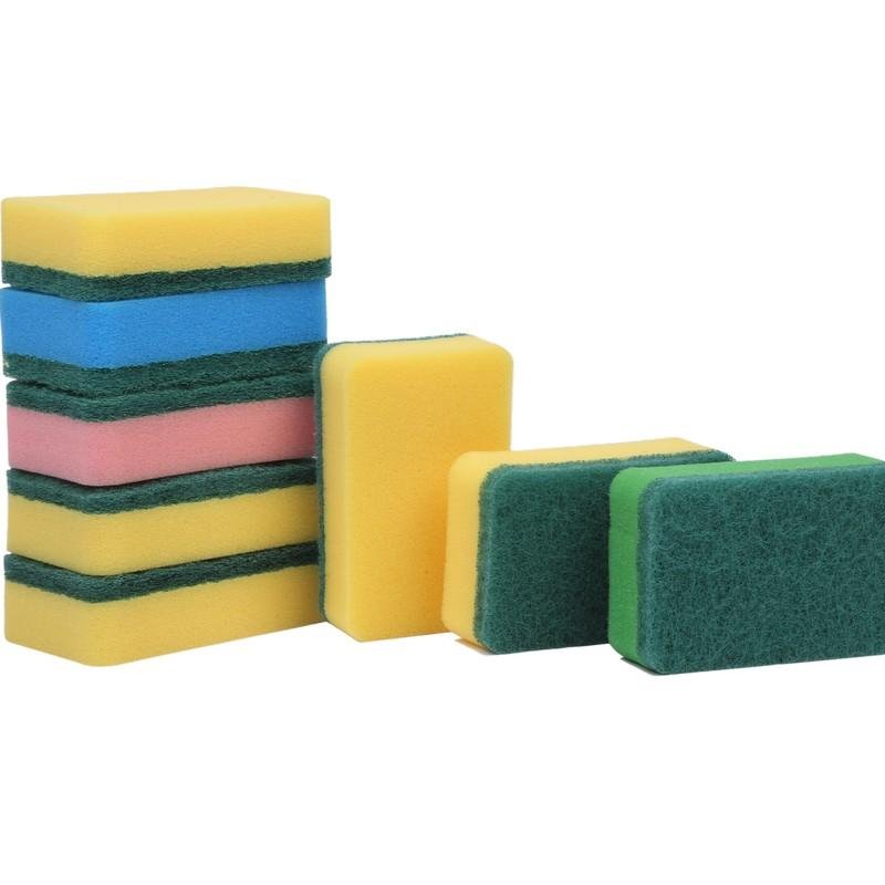 Multi-Purpose Tableware Cleaning Scouring Pad Nylon Sponge