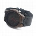 Timepieces for men 2017 dropshipping wood watch custom brand quartz watch 5