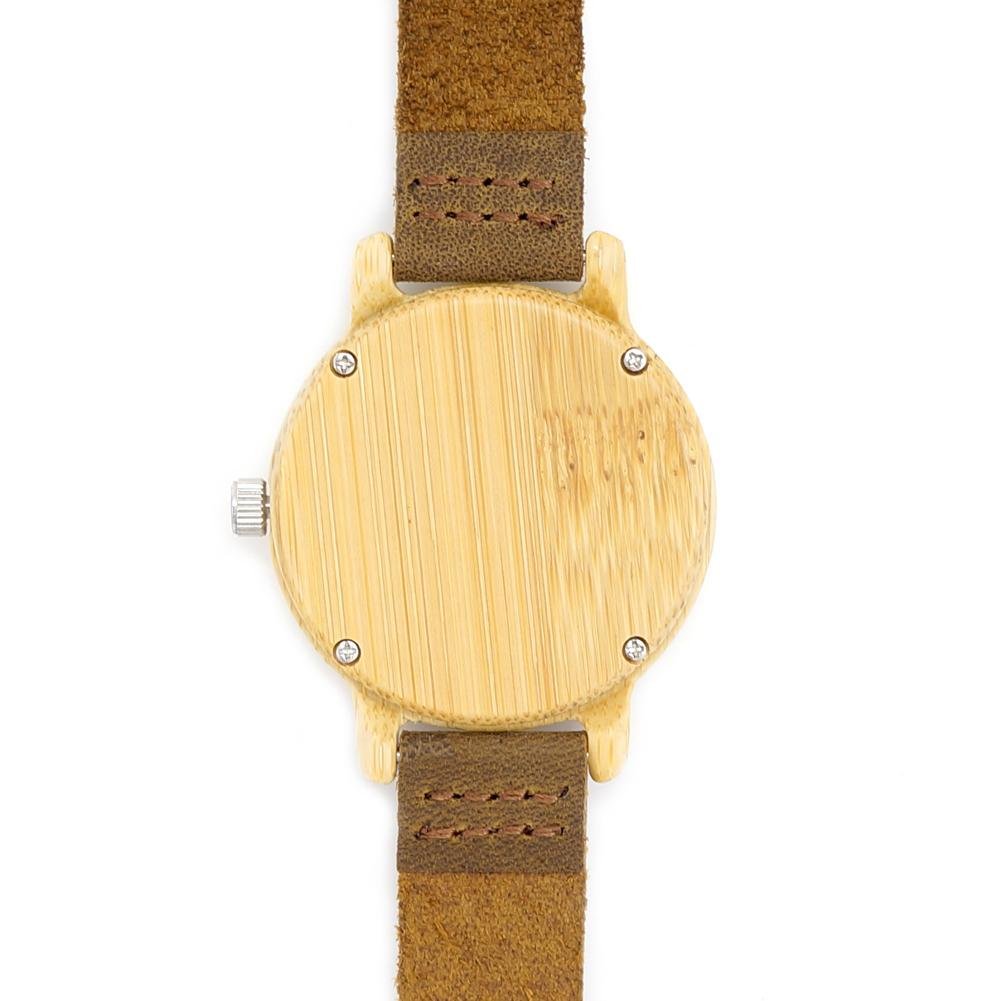 Wholesale handmade wooden watches japan movt watch sr626sw buy from China 3