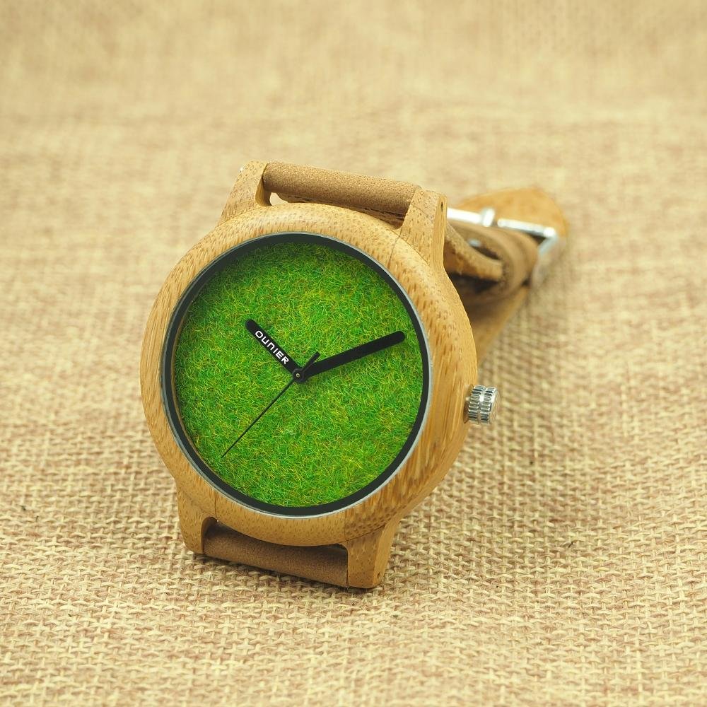 2017 new arrival timepieces bamboo wood watches quartz lady watch 