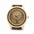 China watch factory sellig bobo bird wooden watch with gift paper box packing  4
