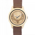 China watch factory sellig bobo bird wooden watch with gift paper box packing 