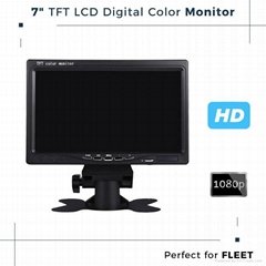 Monochrome LCD Touchscreen Monitor with