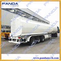 China PANDA brand 40m³fuel tanker trailer 5