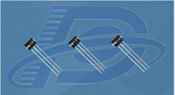 供应高速电机磁敏单极霍尔开关元件43F 3