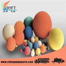 DN125 Concrete Pump Pipe Cleaning Sponge Ball