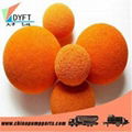 DN125 Concrete Pump Pipe Cleaning Sponge Ball 3