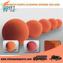 DN125 Concrete Pump Pipe Cleaning Sponge Ball 4