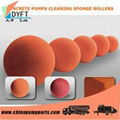 DN125 Concrete Pump Pipe Cleaning Sponge Ball 4