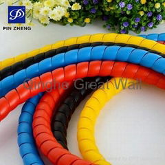 20mm Multicolor PP Material Flexible Spiral Hose Protector with Good Service