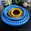 Multi-Purpose Colored Customized Flexible Plastic Spiral Hose Guard 1