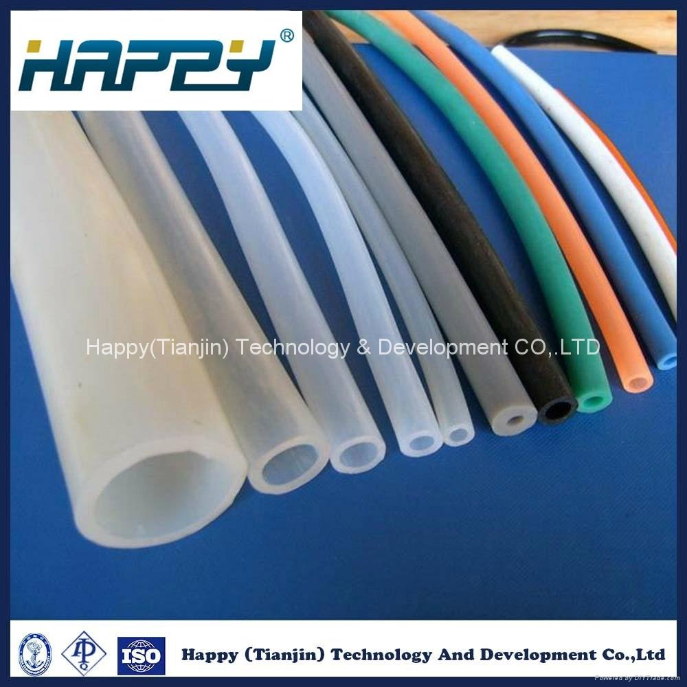 Customized Size Transparent Flexible Silicone Rubber Tube 5