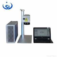 Free shipping fiber color laser marking machine for sale