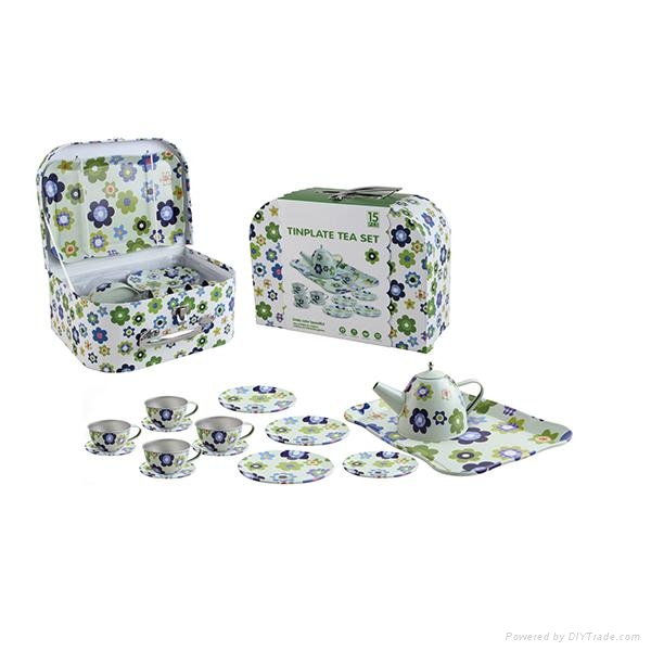 tinplate tea set