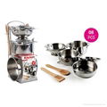 Stainless Steel Pretend Kitchen Set