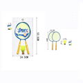 Cartoon badminton racket Sponge Foam handle for kids play 1