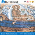 Handmade Mosaic Mural Religious Wall Tiles Decoration Marble Mosaic 1