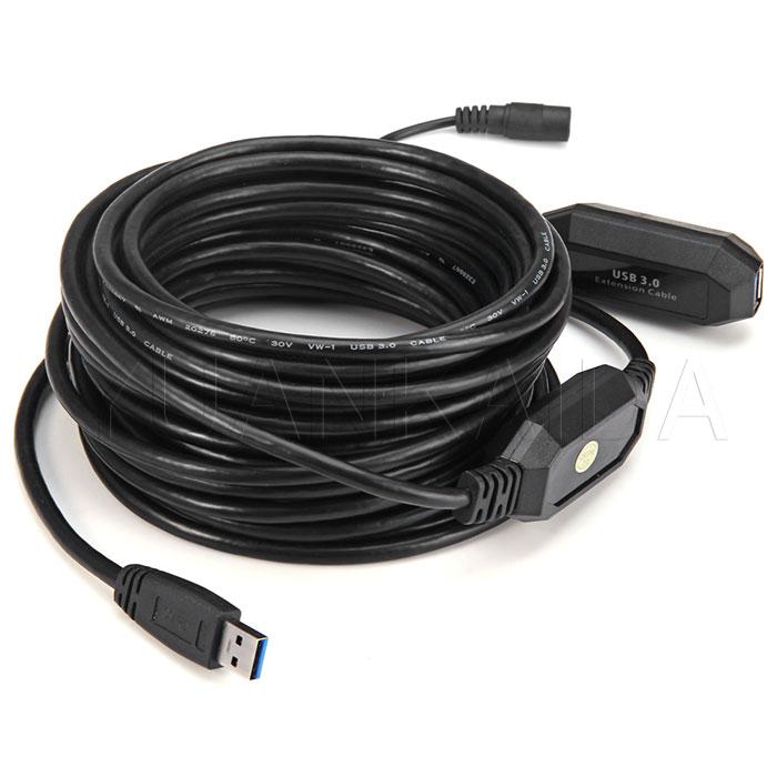 USB 3.0 Active Extension Cable 32ft 5