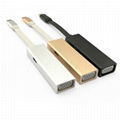 USB-C HUB and VGA Multiport Aluminum