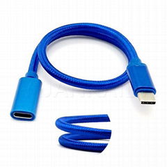 Type-C Male to C Female Extension Cable