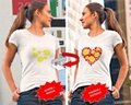 Heart Flower Color changing T-Shirt