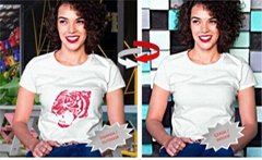 Lion Invisible Color changing T-Shirt