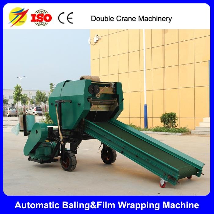Latest Full Automatic Silage Baler And Wrapper Machine 2