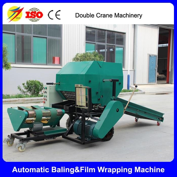 Latest Full Automatic Silage Baler And Wrapper Machine 4