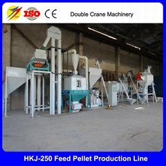 Shandong dezhou poultry feed mill pellet production line