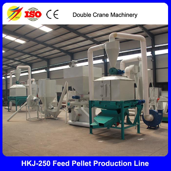 Shandong dezhou poultry feed mill pellet production line 3