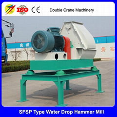 Homemade hammer mill chicken food processing machine