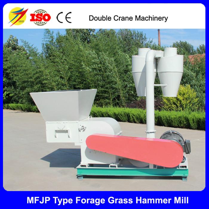 Cattle Straw Or Grass Feed Hammer Mill FQ50*50B Double Crane (China