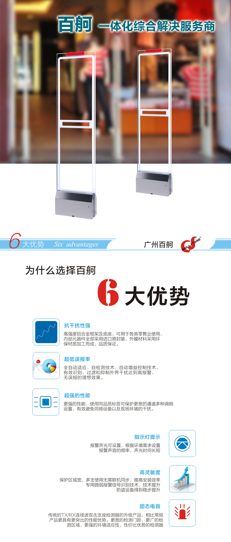 服装店商店防盗系统门禁 5