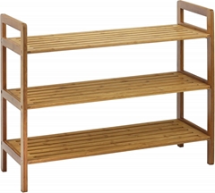Bamboo and wood products shelf bookshelf
