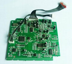 SMD & DIP PCBA assembly Prototype FR4 Rogers