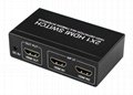 Best HDMI Switcher with Remote Control 2 x 1 4
