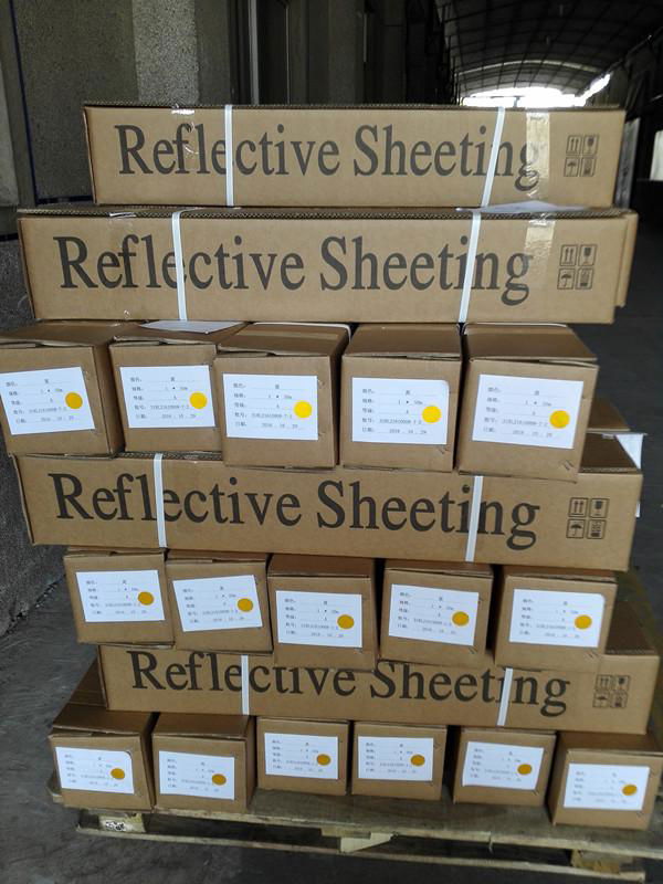 Ink-jet printing reflective sheeting 3