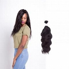 wholesale price 100% Unprocessed Peruvian Natural Wave Hair Weave top quality