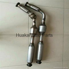 stainless steel Ternary Catalytic Converter For Volkswagen