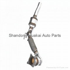 Three Way Catalytic Converter For Lamando Golf Sagitar