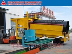 mobile gold machine with high recovery