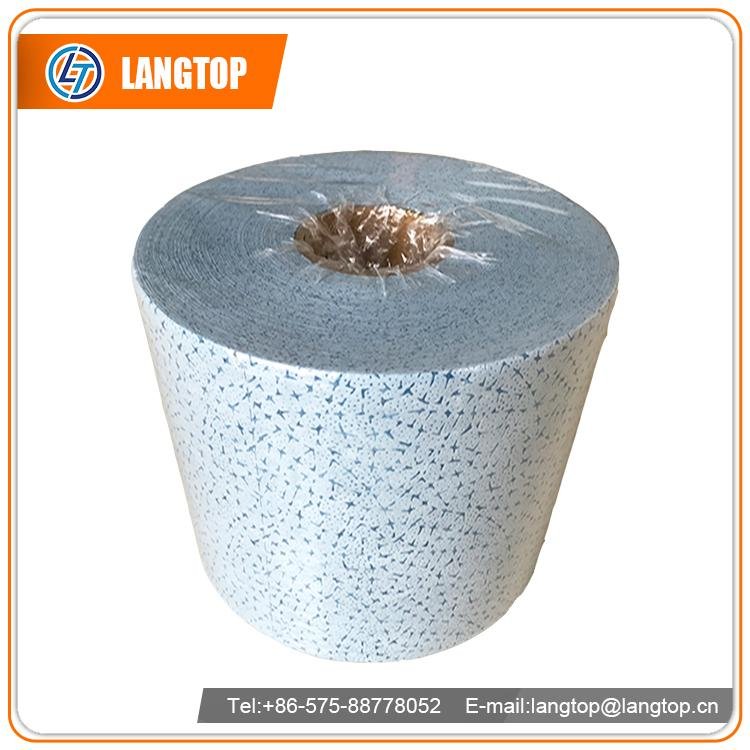 High quality 100% pp Low Lint Industrial Blue Cleaning Cloth 500 piece each roll