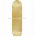 Canadian maple skateboard blank skateboard deck with custom design 2