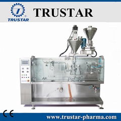 Automatic horizontal powder packing machine