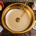 Restaurant Hand Engraving Porcelain Wash Basin Sinks Ceramic Hand Wash Sinks 1