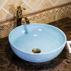 Hotel Fresh Elegant Modern Luxury Bathroom Ceramic Wash Basin Sinks