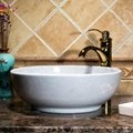 Modern Artistic Fresh Elegant High-end Handmade Bathroom Round Vanity Wash Basin 5